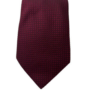 Men's Hugo Boss100% Silk Red Cravat Tie